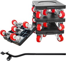 Heavy Duty Furniture Mover 5 Pcs Lifter 4 Sliders 360&deg; Rotatable Moving Tool UK