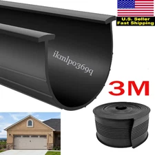 Garage Door Bottom Weather Stripping Seal Strip Weatherproofing Sealing T Rubber