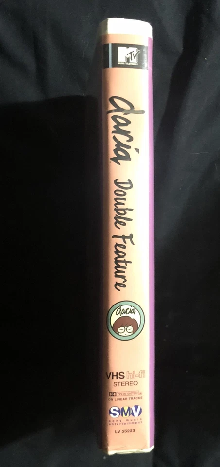 Daria Double Feature MTV Animated VHS 2000 Over 2 1/2 Hrs Video Rare Tested - Image 4 of 4