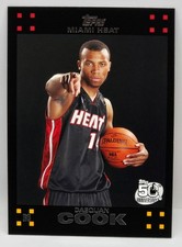 07-08 Topps Daequan Cook Rookie Card (Miami Heat) #131. rookie card picture