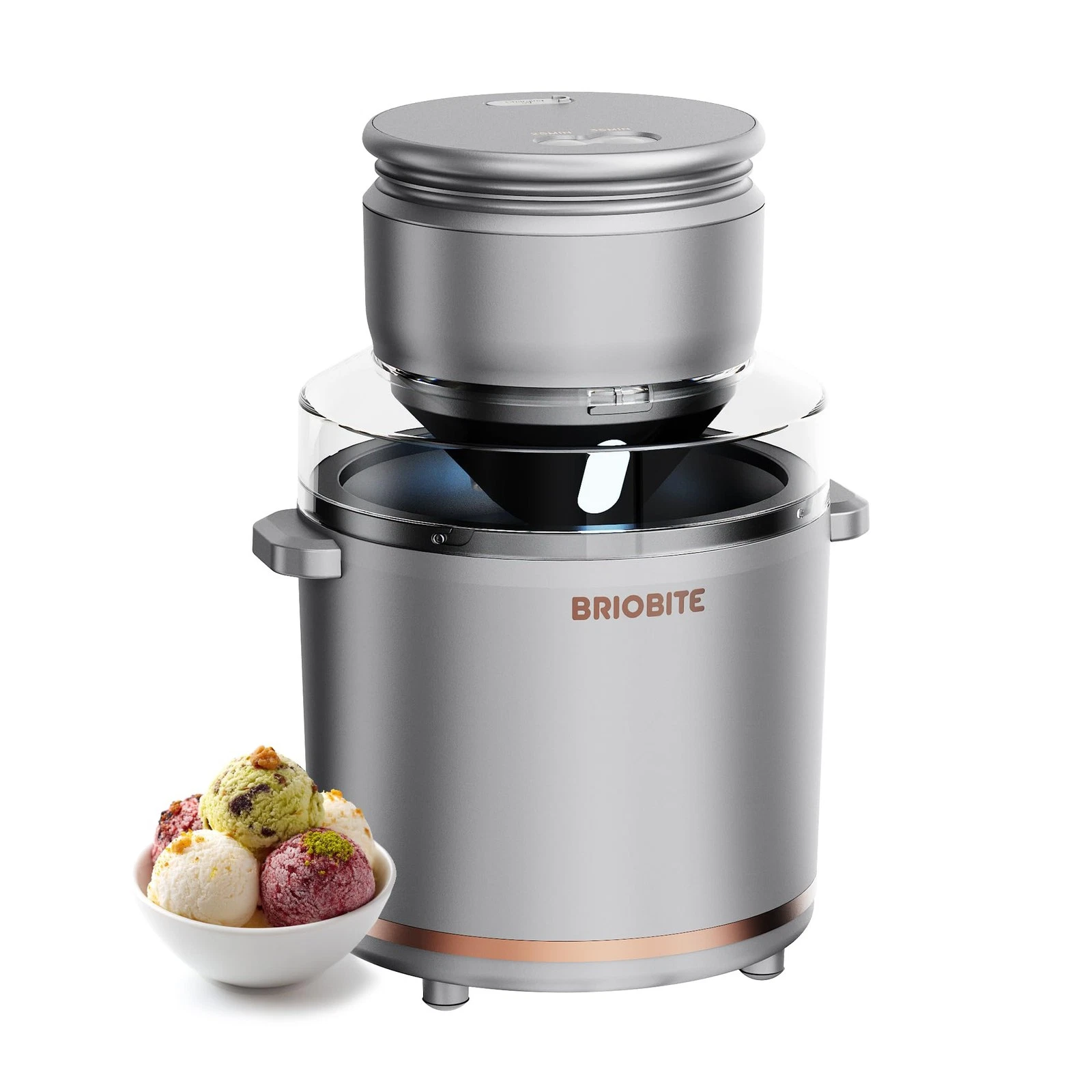 1.1 Quart Ice Cream Maker – Ice Cream Machine for Gelato, Milkshakes & Sorbet...