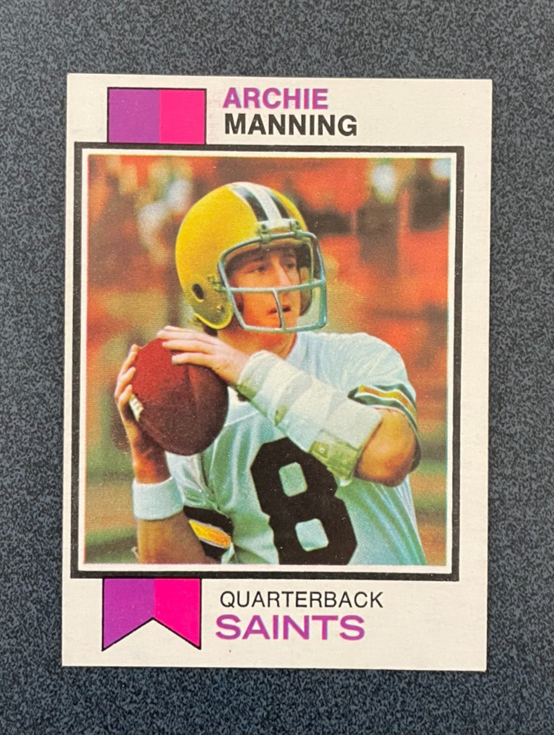 1973 Topps #125 Archie Manning - Saints