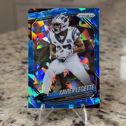 2025 Panini Prizm - Xavier Legette #118 Blue Ice Prizm /99
