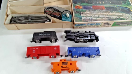 Vintage Marx electric train set #4970-Complete-GREAT BOX (K109)