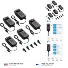 ALITOVE 24V 1A Power Supply AC Adapter 100-240V 50/60hz to 24 Volt 24W  5-Pa...
