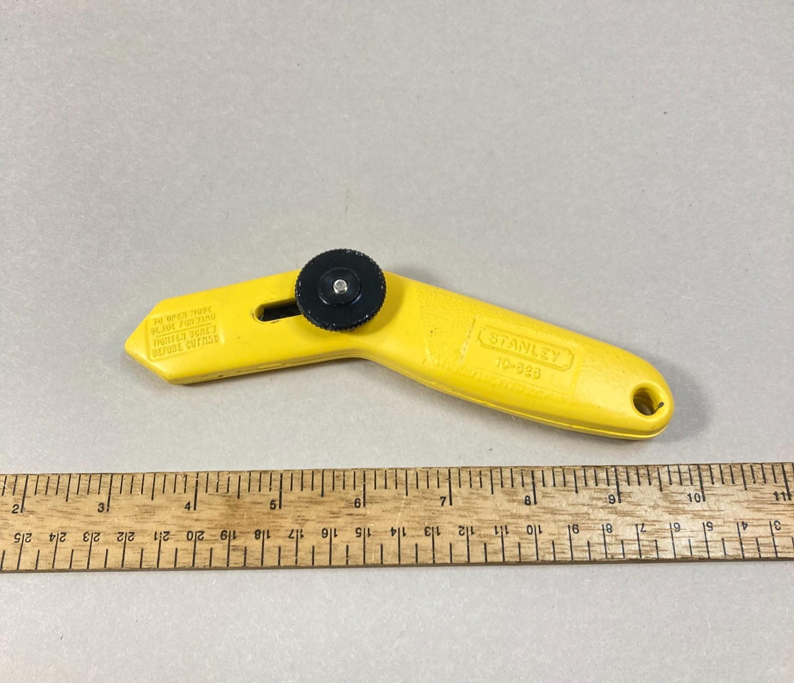 Angled Handle Metal Case Adjustable #10-525 Usa No Blades