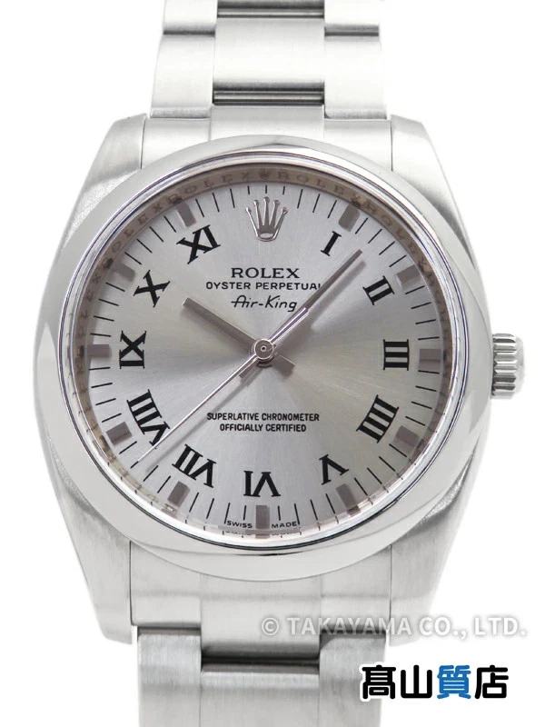 Rolex — Rolex Air-King 114200 Stainless Steel 36mm with Box Wristwatch #TW1325