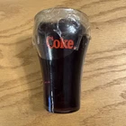 Vintage Coca-Cola Small Coke Glass Gel Candle Unburnt