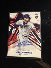 2026 Topps SERIES 1 BASEBALL STARS CODY FREEMAN  RC AUTO RANGERS