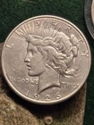 1926 Silver Peace Dollar Very Nice