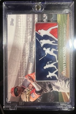 2018 Topps - Players Weekend Patch Manny Machado #PWP-MM