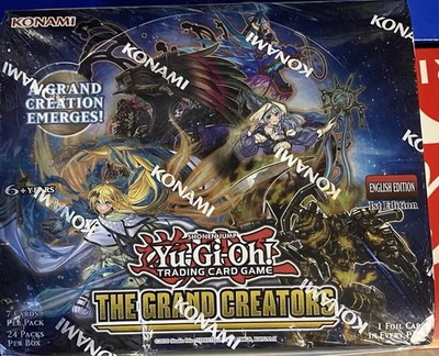 YuGiOh THE GRAND CREATORS BOOSTER BOX | FACTORY SEALED! 83717855804| eBay