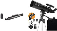 - 80Mm Travel Scope - Portable Refractor Telescope - Bonus Astronomy Software Pa