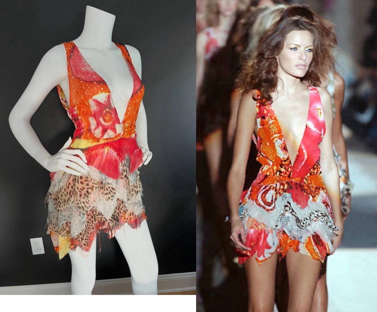 Roberto Cavalli Silk Short Dresses for Women for sale | eBay