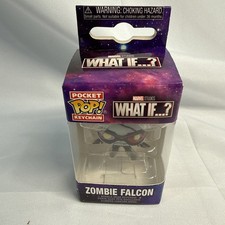 Funko Pocket Pop! Llavero Marvel What If Zombie Falcon Figura Vinilo Nuevo 