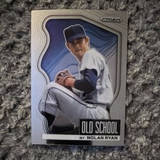 Panini Prizm 2022 Old School Nolan Ryan OS-1 Insert New York Mets Baseball Card