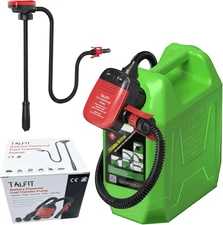 Portable Battery Powered Fuel Pump - 2.4GPM Gasoline Siphon with Auto... 