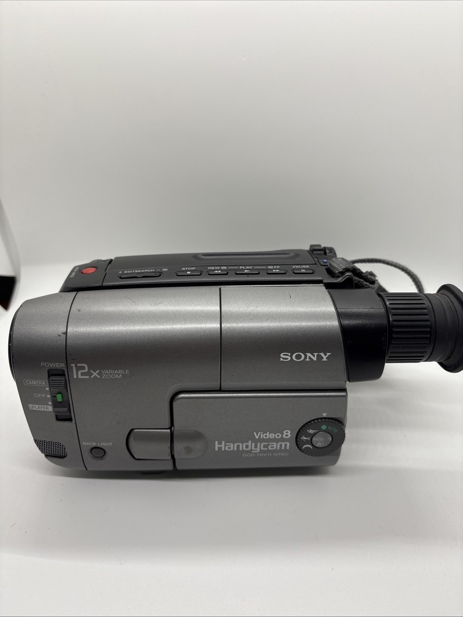 Sony CCD-TRV11 Video 8 Handycam 8mm Handheld Camcorder As-Is for