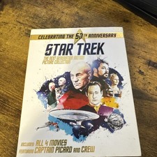 Star Trek: the Next Generation Motion Picture Collection Blu-ray w/ Insert