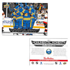 2025-26 Tim Hortons hockey card, No. MM-4, Rasmus Dahlin