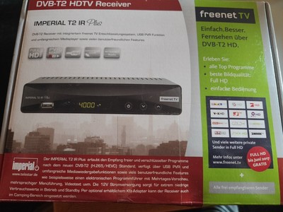 DVB T2 HDTV Receiver Neu