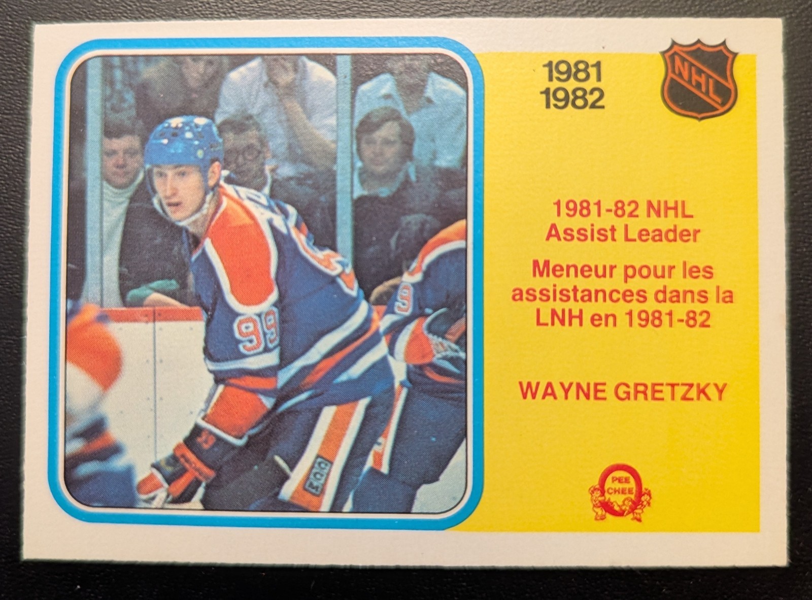 1982-83 O-Pee-Chee #240 Wayne Gretzky Edmonton Oilers Hockey Card