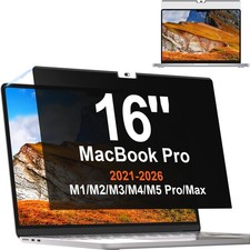 Mamol Magnetic Privacy Screen MacBook Pro 16 Inch 20212026 M1M2M3M4M5, Remova...