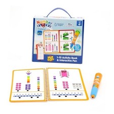 Hot Dots Workbook Numbers 1-10 with Interactive Pen, 75 Numberblocks