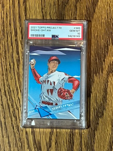 2021 Topps Project70 #385 Shohei Ohtani PSA 10