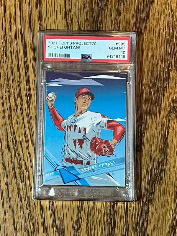 2021 Topps Project70 #385 Shohei Ohtani PSA 10