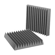 Auralex 4" Studiofoam Wedge 2'x2'x4" Panels 6 pack Charcoal 4"