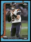 2025 Topps Chrome Football Teal Refractor Jarrett Stidham #89