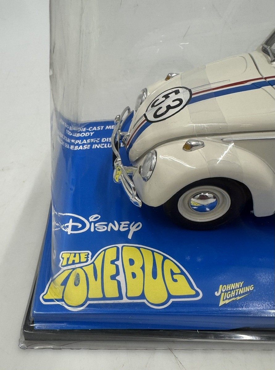 ミニカー Johnny Lightning Disney The Love Bug MIP 2003 Johnny Lightning #53 HERBIE THE LOVE BUG 1/18 Diecast