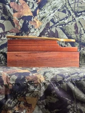 New Custom Made Turkey Box Call Made From Padauk With Chakte Viga Paddle