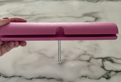 ZooKa Carbon Audio Bluetooth Tablet Speaker Pink iPad Clip Portable Sound Bar