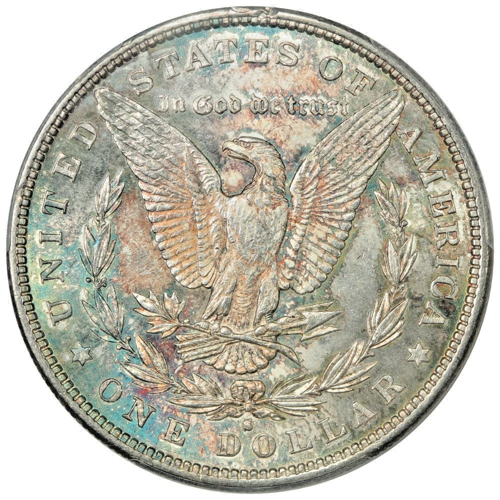 Silver MS 62 Graded 1883 Year Morgan US Dollars (1878-1921) for