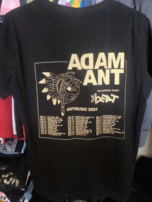 Adam ant sex people English beat double sided tour concert tee h&m shirt  m