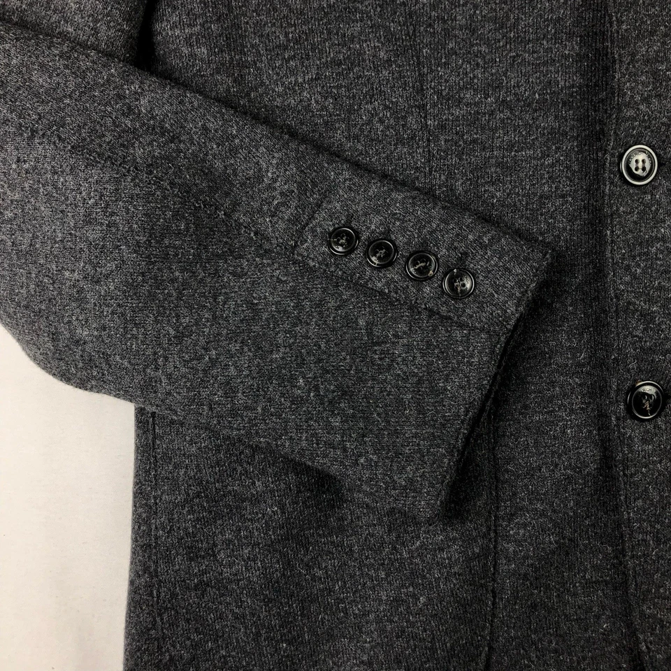Chaqueta Blazer Cárdigan Woolrich Para Hombres Grande Lana Tejido Suave Foto 3 de 4