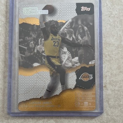 topps 2025 match attax crown connection lebron james cc-lbj lakers nba
