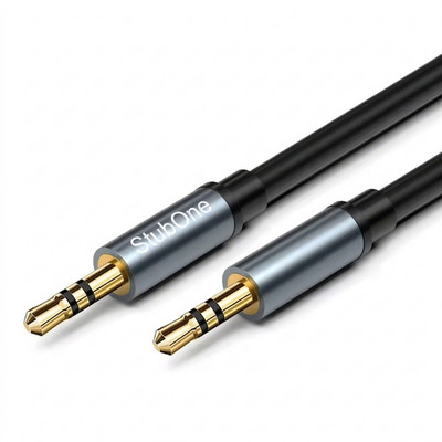 AUX Kabel 3,5mm Klinken Stecker Klinkenkabel Stereo Auto Audio Handy Mini 1m- 5m