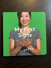 Lovevery "My First Signs" Board Book 6-18 Months Sign Language Skills