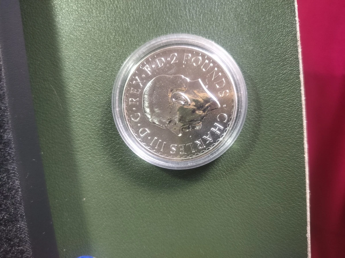 1 ONZA PLATA BRITANNIA 2024. PLATA .999. BRILLO ESPECTACULAR. BRI-30