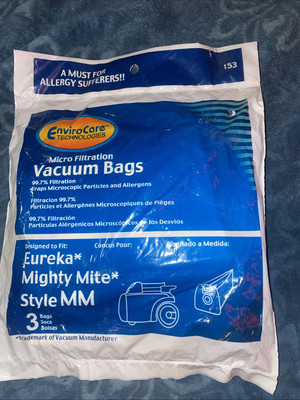 Eureka Mighty Mite Style MM Bags (3 Pack)