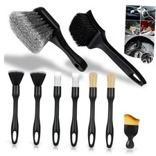 Car Detailing Brush Set, Car Wheel Brush, Tire Brush, Car Interior Dust