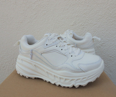 UGG CA805 WHITE LEATHER SNEAKER ACTIVE COMFORT SHOES, WOMEN US 9/ EUR 40 ~NIB