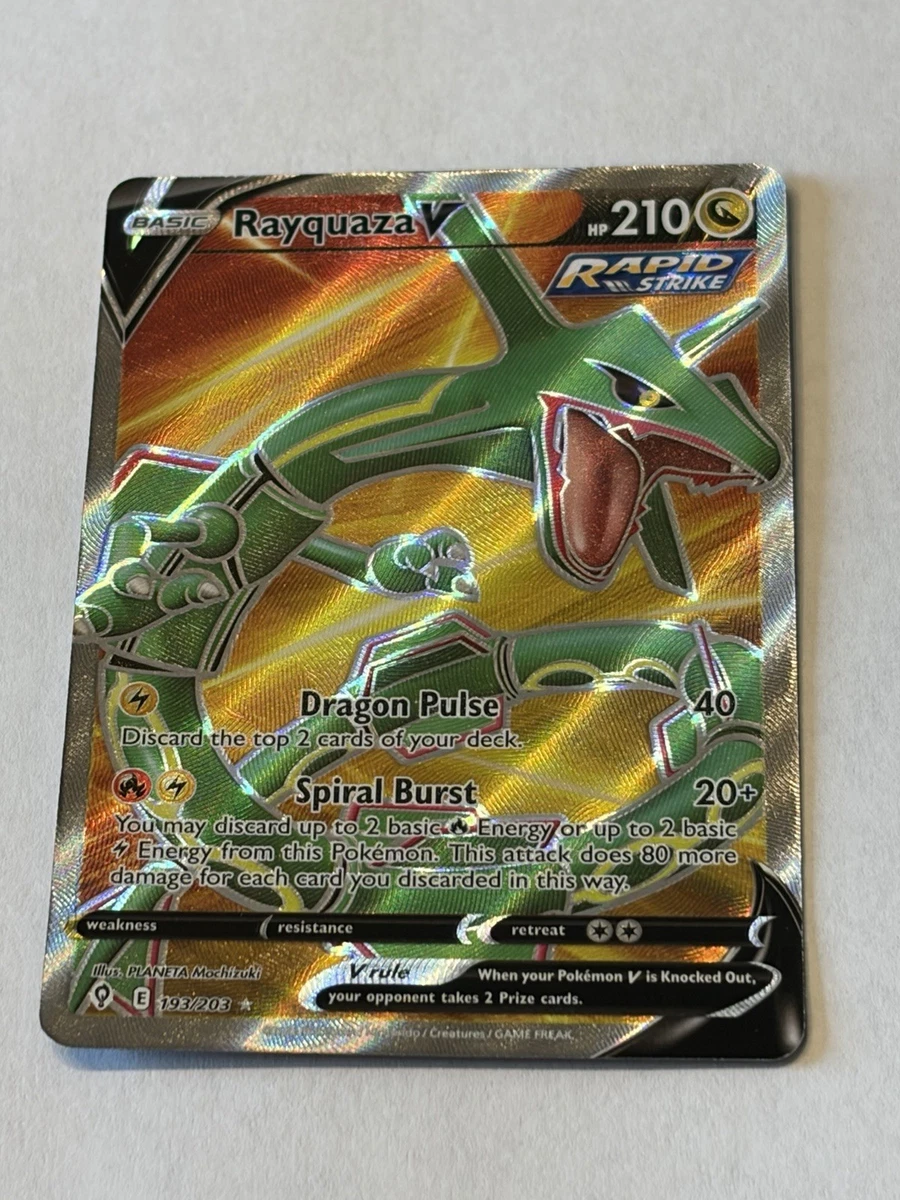 Rayquaza V Pokémon TCG Cards for sale | eBay