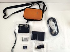 Olympus Stylus 850SW Digital Camera Waterproof -Black -Tested in GUC