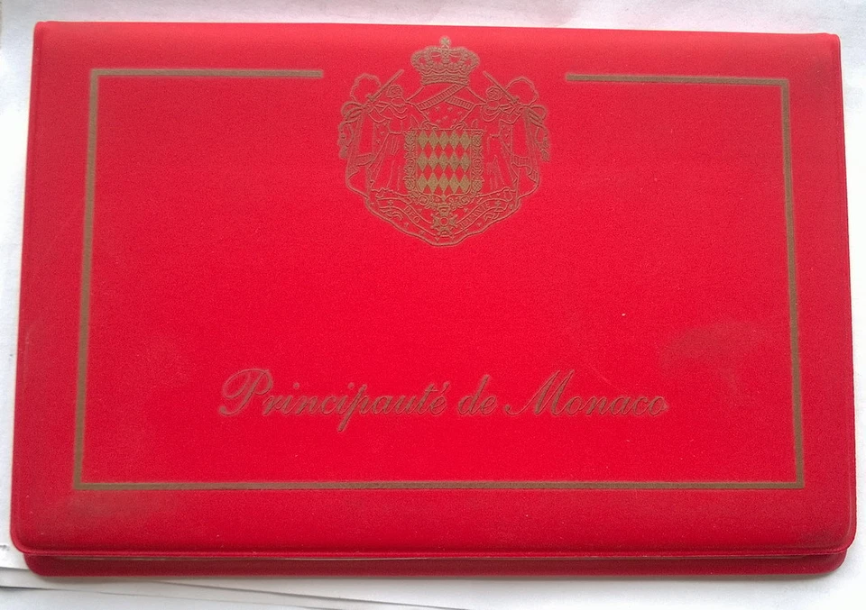 Monaco 2003 Official Euro Mint Set of 5 Coins,UNC - Image 3 of 3