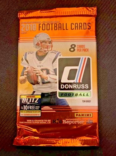 2018 Panini Donruss Football Retail Pack Factory Sealed/ New