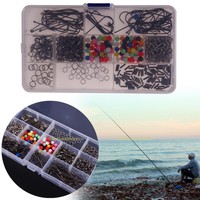 Fishing Tackle Box Set Carp Hooks Rigs Beads Swivels Crimps Lures Baits Case on sale Fishing Tackle Box Set Carp Hooks Rigs Beads Swivels Crimps Lures Baits Case on sale
